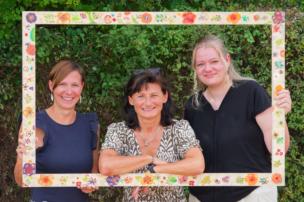 Drei Frauen.