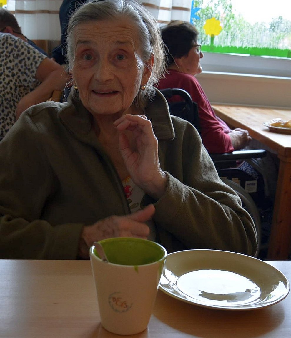 Eine Frau