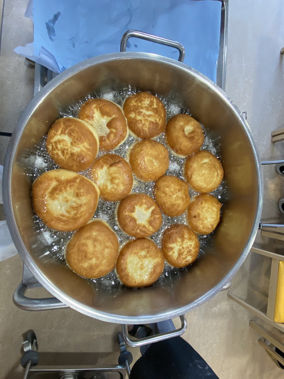 Schauen schon lecker aus, gleich sind sie fertig.