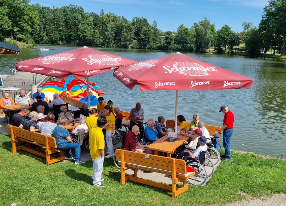 Es war ein sehr schöner Nachmittag.