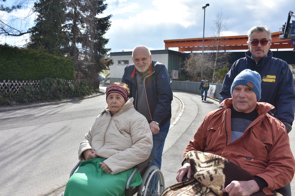 unsere Freiwilligen Helfer unterstützen auch beim Ausflug