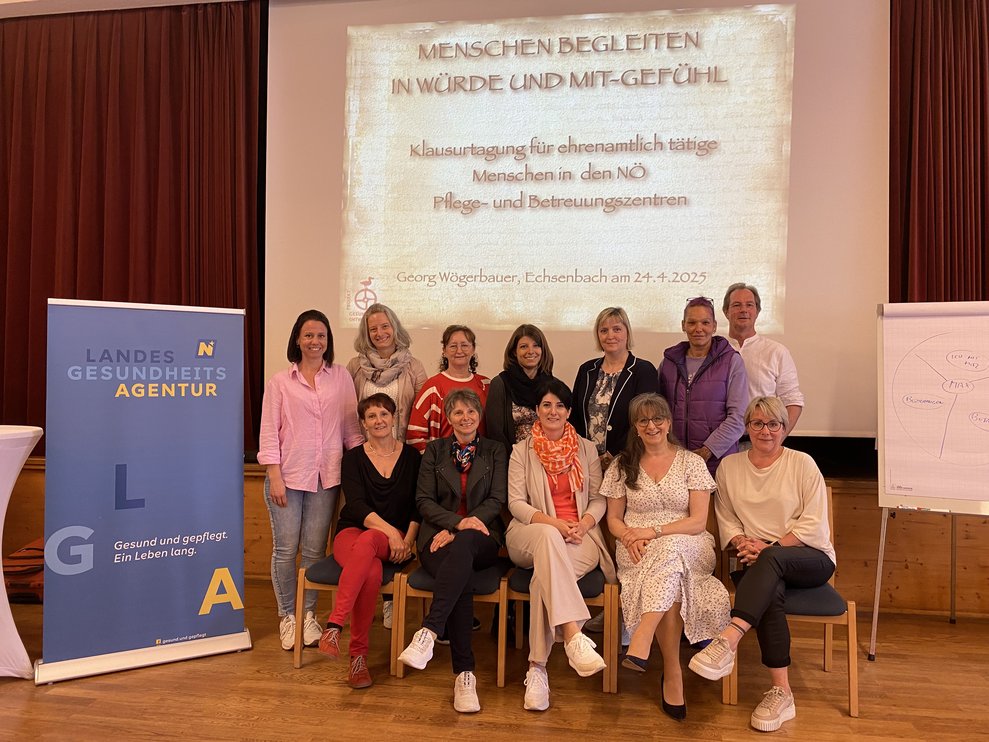 Ansprechpersonen der Berufsgruppe Managerinnen Ehrenamt und Alltagsbegleiterinnen