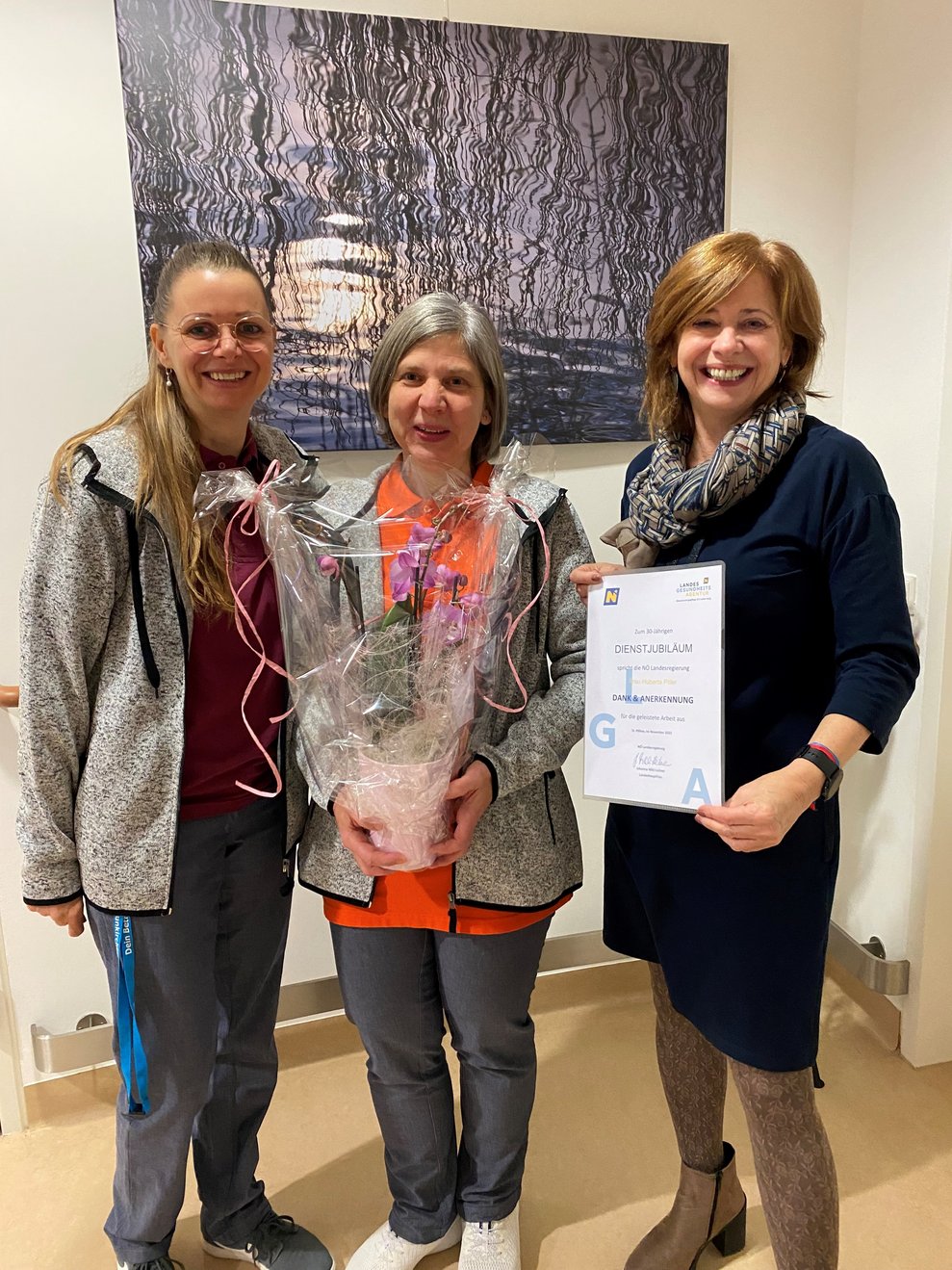 Wir gratulieren HH Huberta Piller zum 30jährigen Dienstjubiläum.