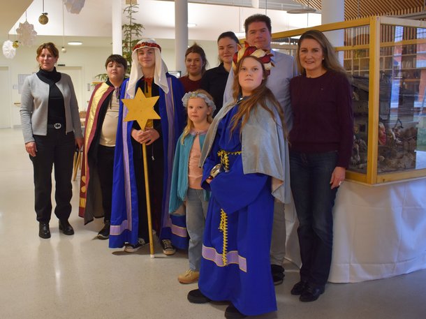Sternsinger zu Besuch 
