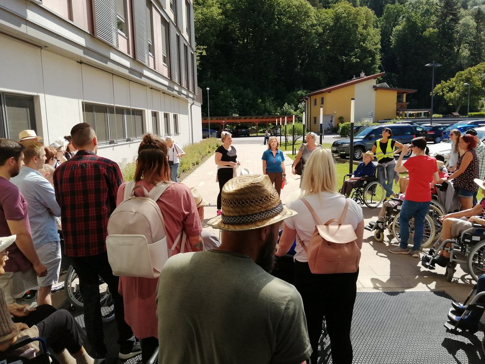 Gleich geht es los.