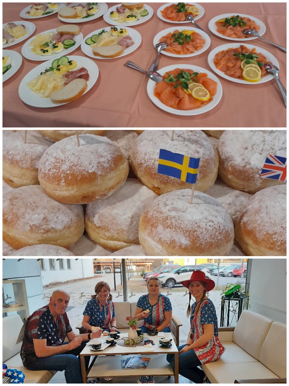 Herzhaftes und Süßes - für jeden etwas dabei. Guten Appetit!