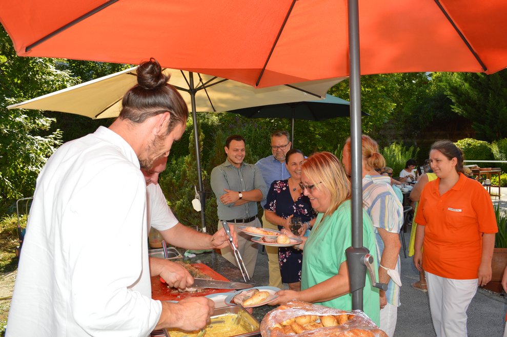 Grillfeier im PBZ Klosterneuburg