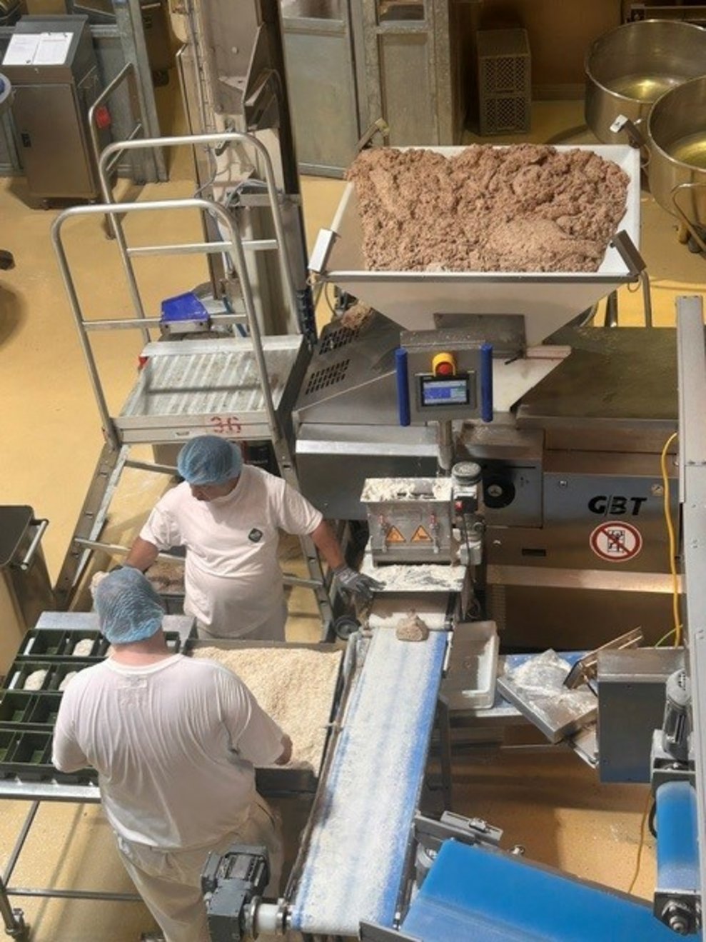 Einblick in die Produktion