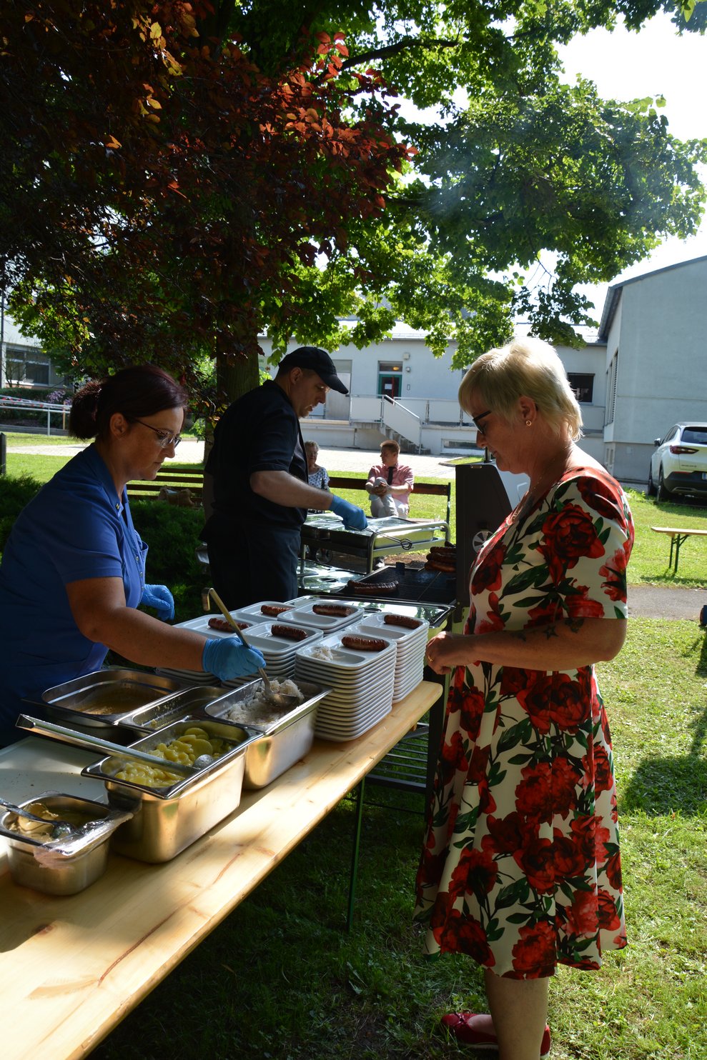 das Grillbuffet