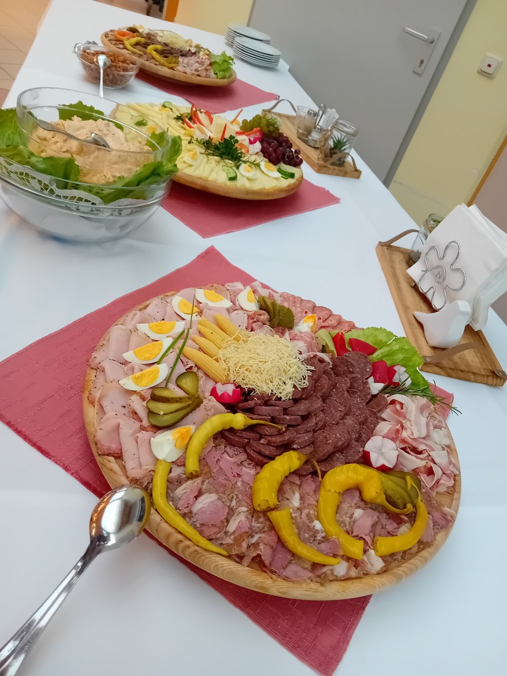 Deftige Jause zum Erntedank.
