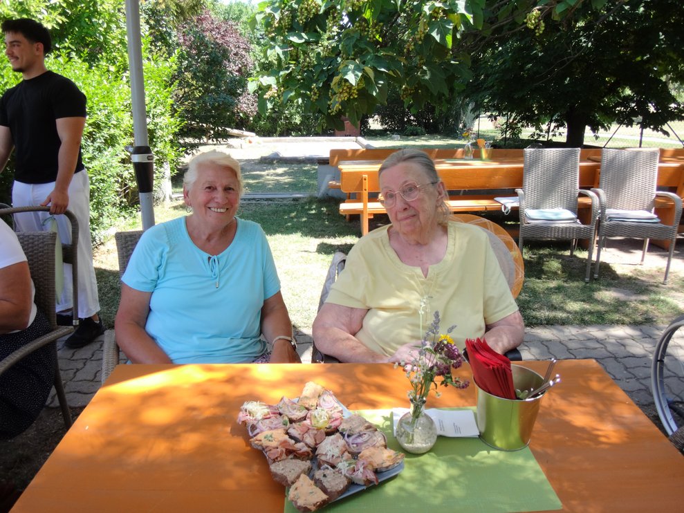 Ein schattiges Plätzchen zum Jausnen 