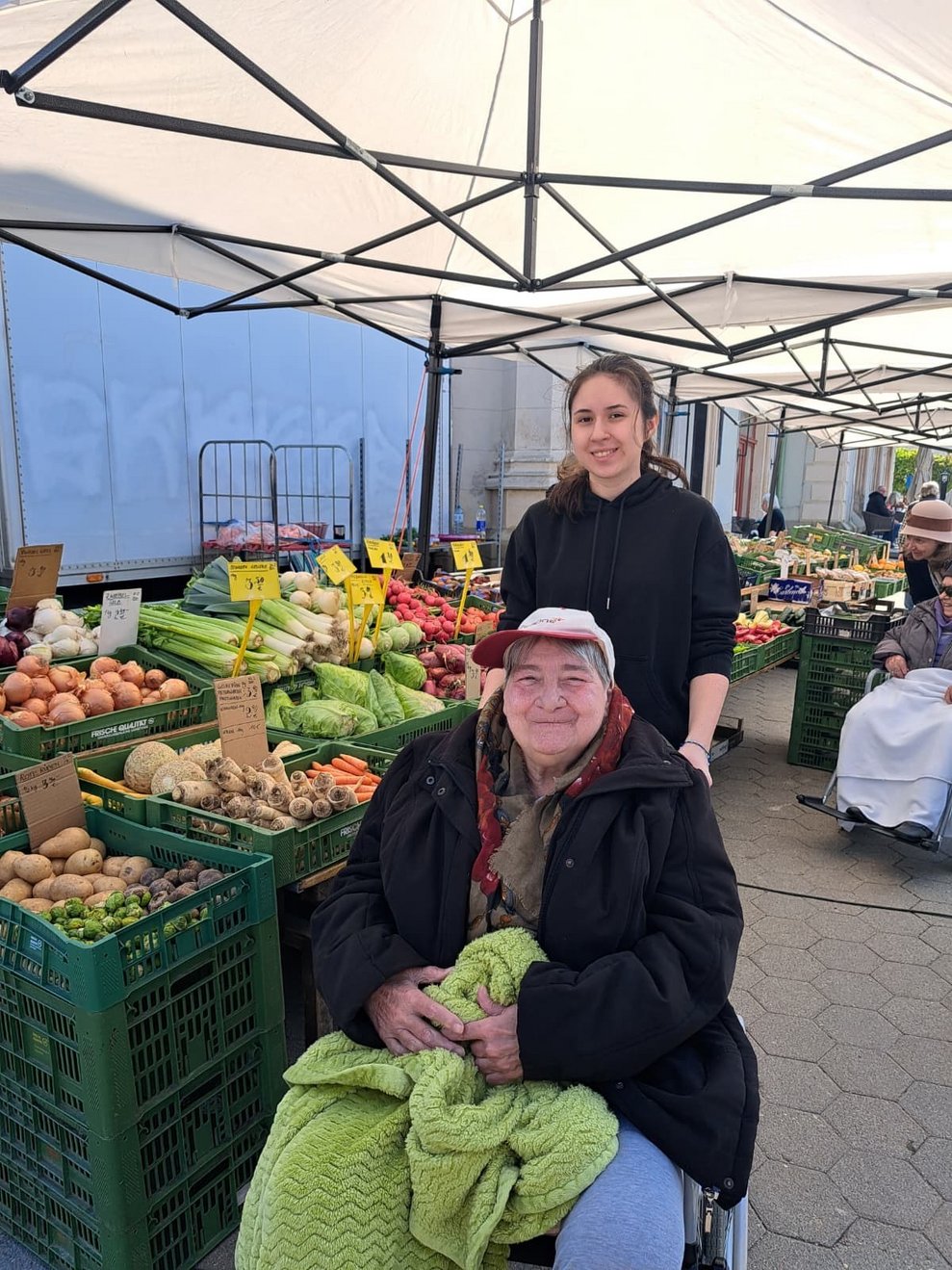 Ausflug zum Markt in Korneuburg 