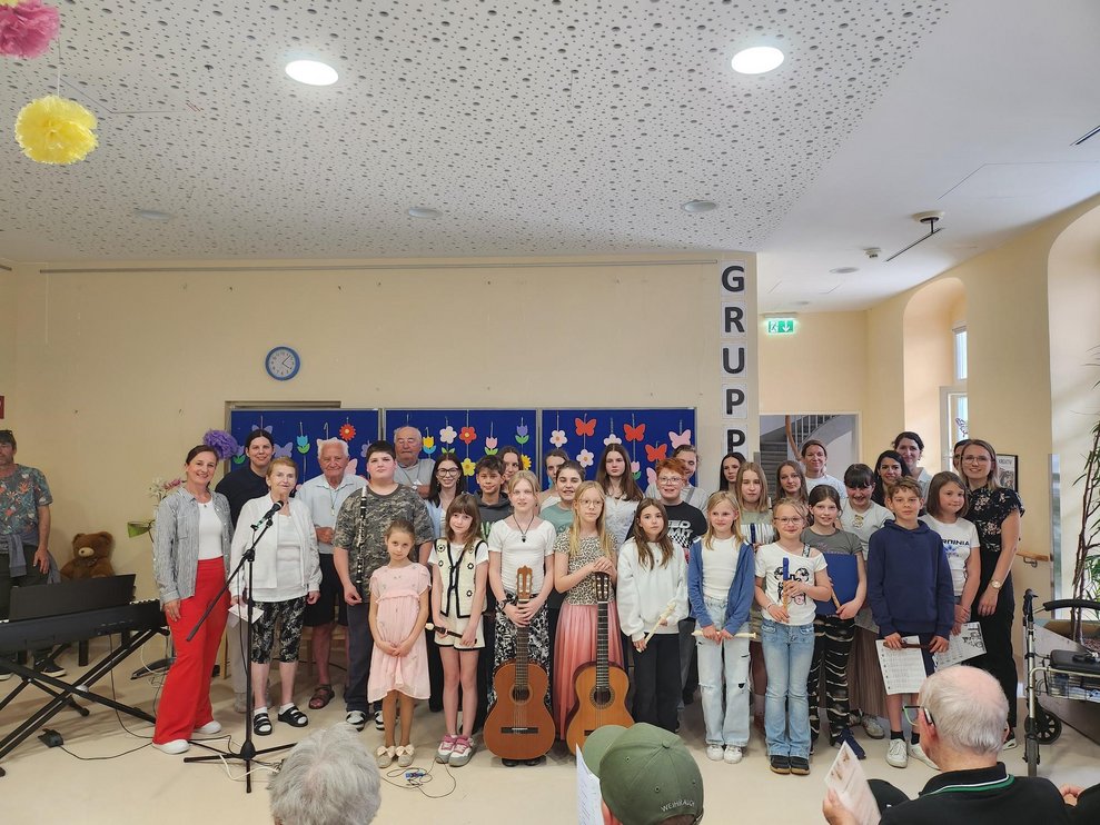 Gruppenfoto Musikschule
