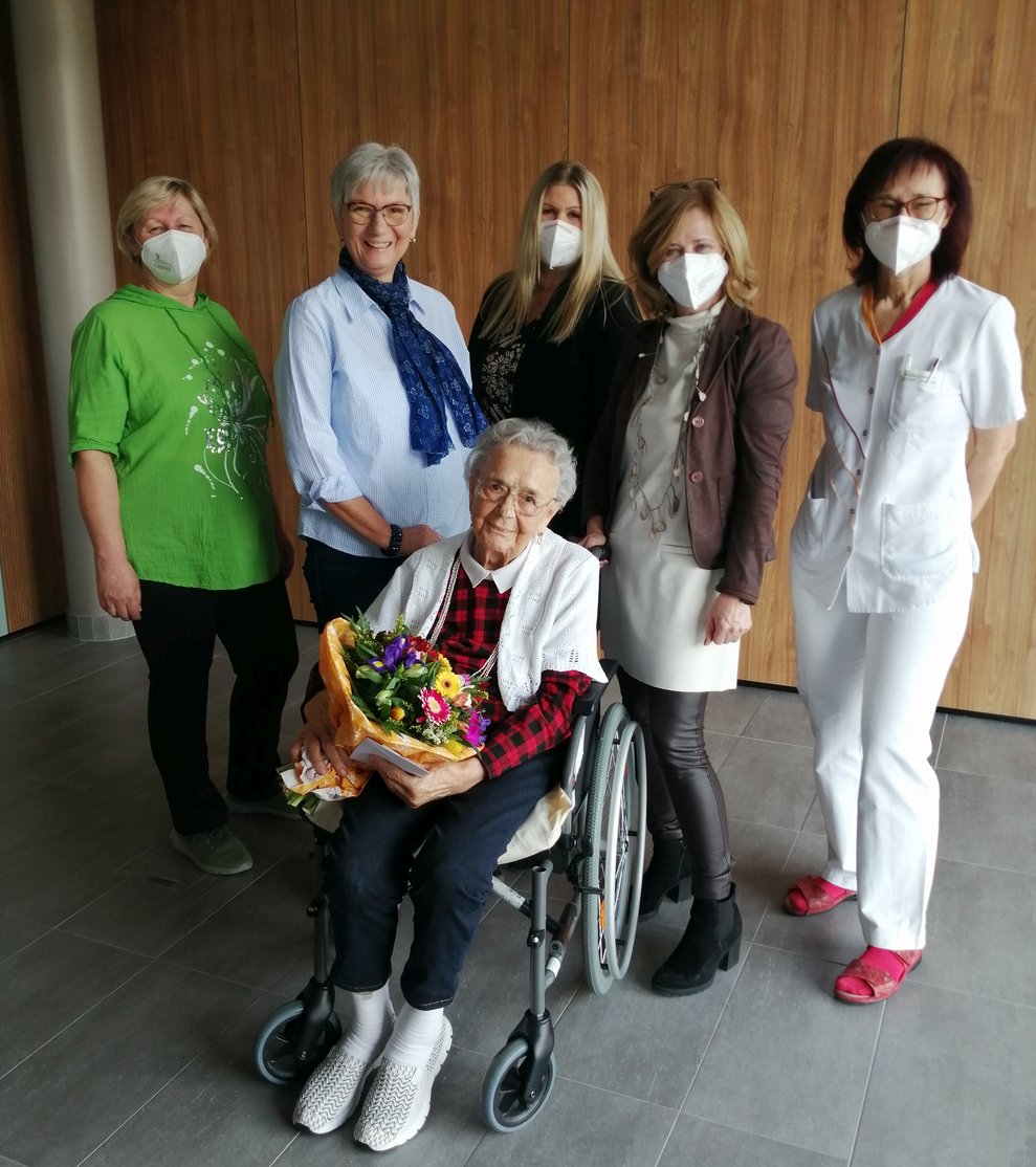 Wir gratulieren Frau Trimmel Johanna zum 95. Geburtstag.