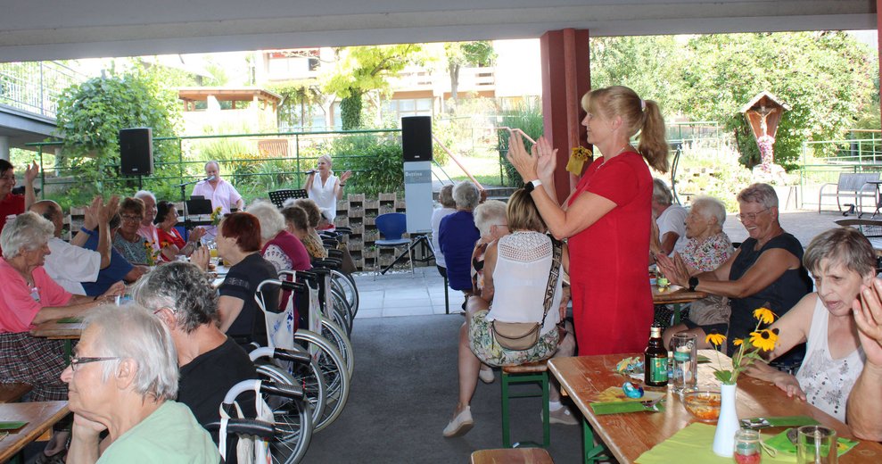 Sommerfest im Pflegezentrum