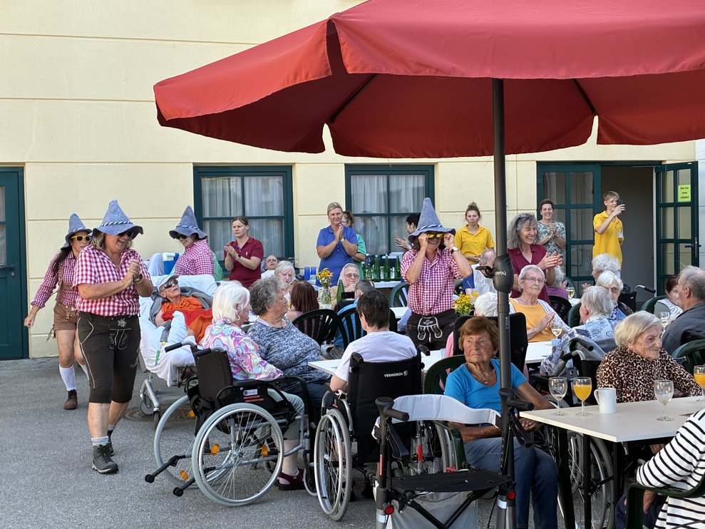Menschen feiern