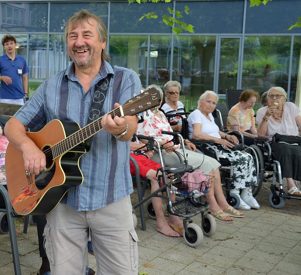 Ein Musiker