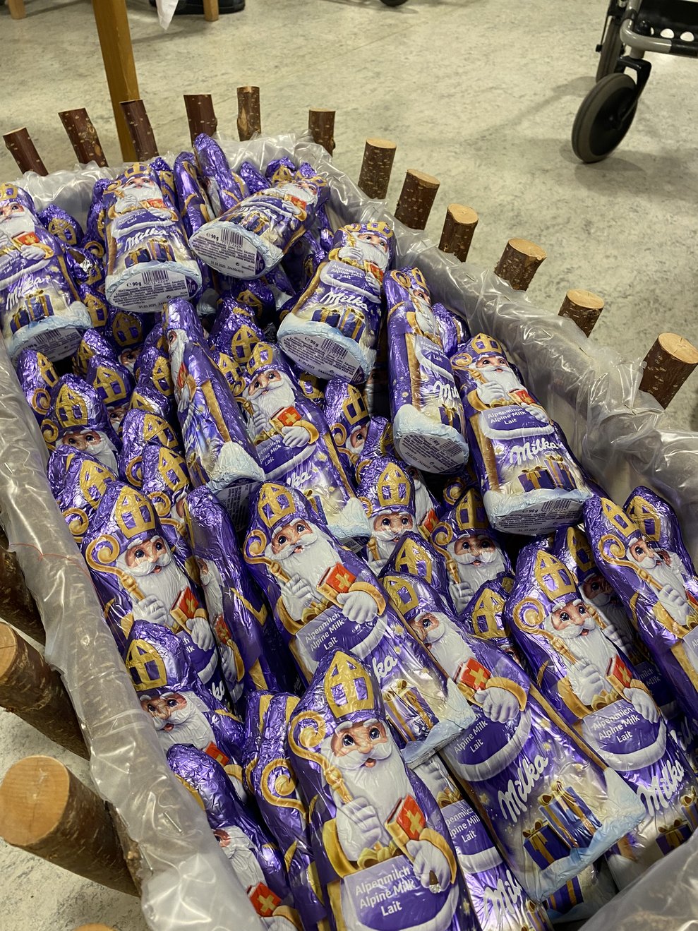 Schokoladen Nikolaus für Alle