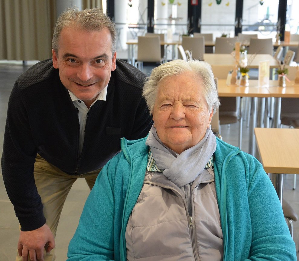 Ein Mann und eine Frau
