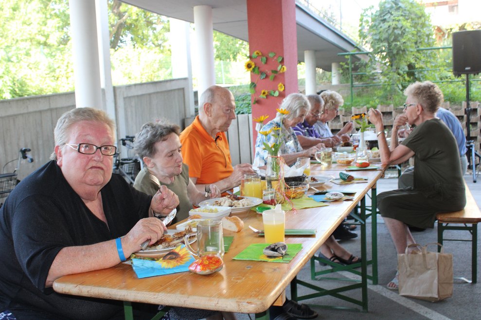 Sommerfest im Pflegezentrum