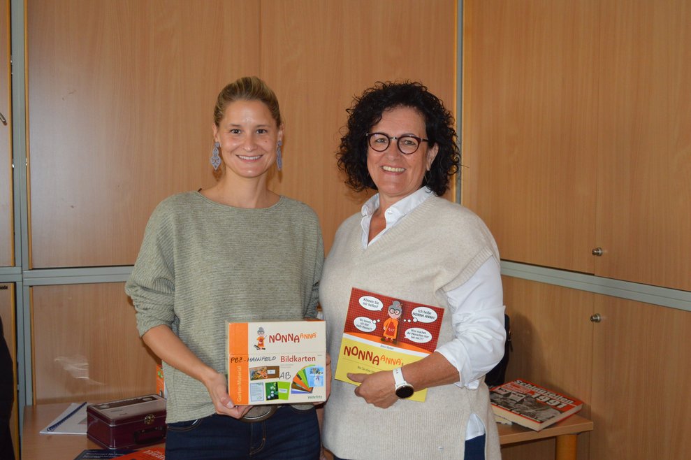 Andrea Schmuckenschalger und Luitgard Parzer