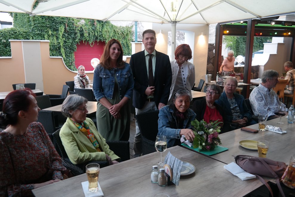 Pflegeleiterin und Direktor des PBZs