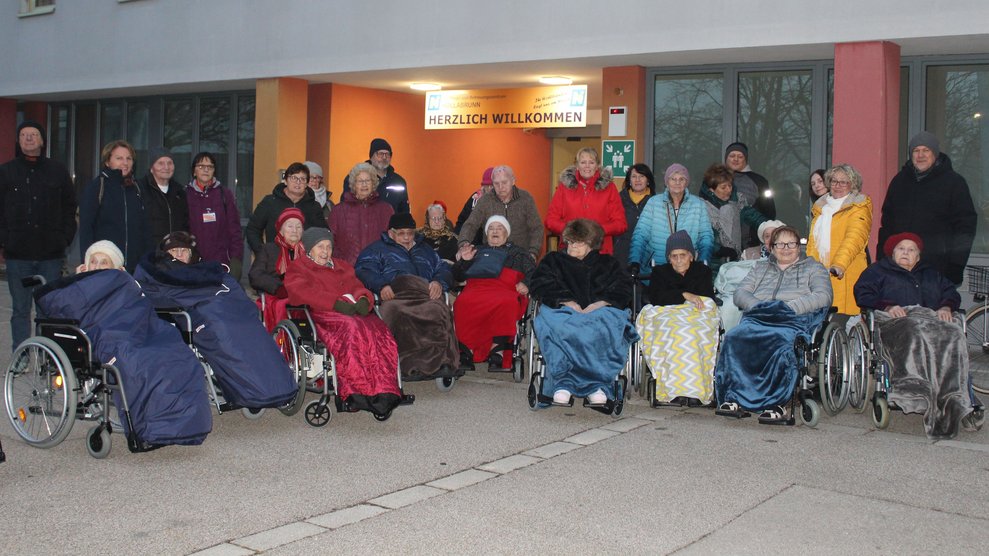 Ausfahrt auf den Hollabrunner Hauptplatz
