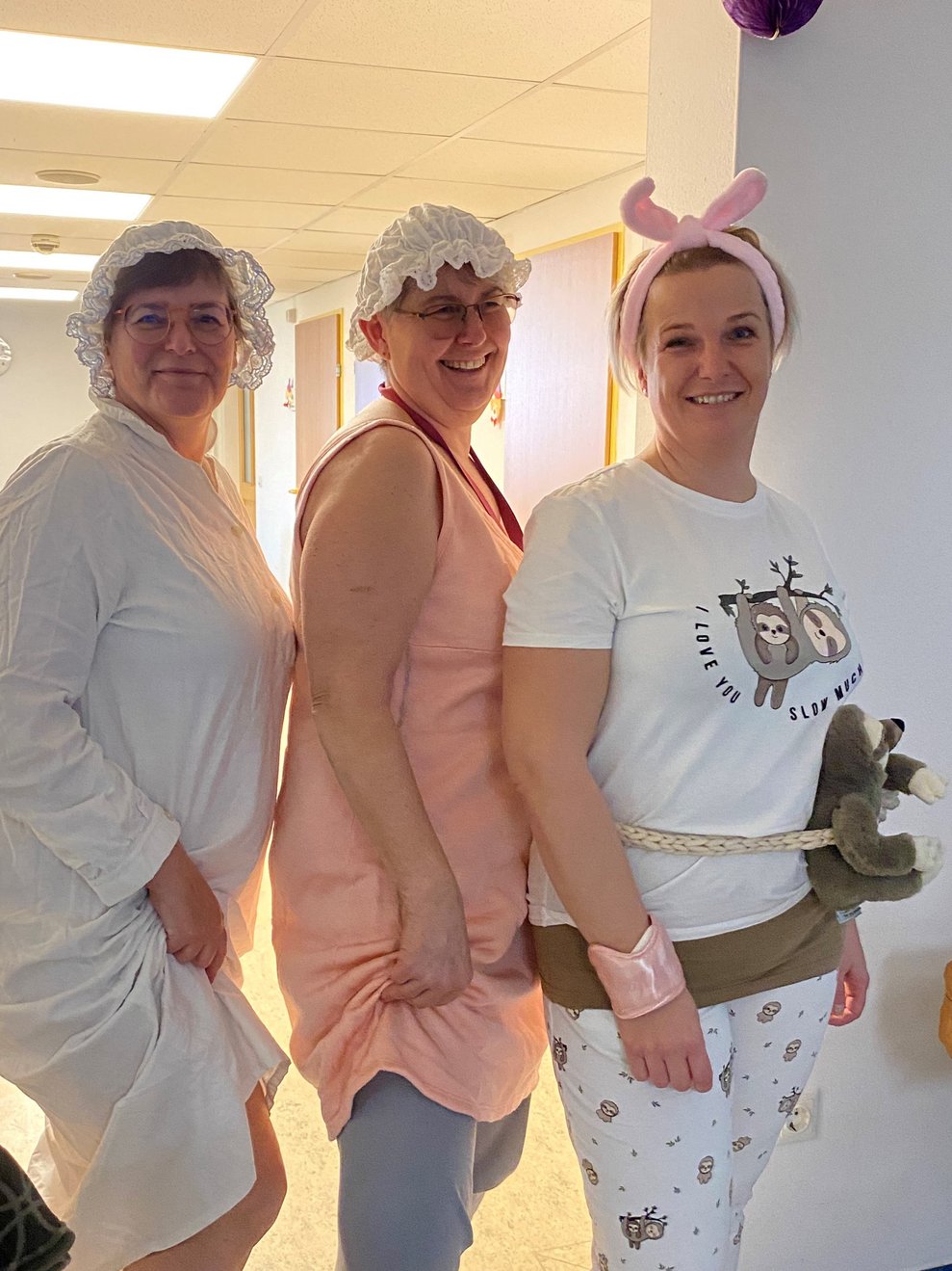 toller Pyjama- tolles Team