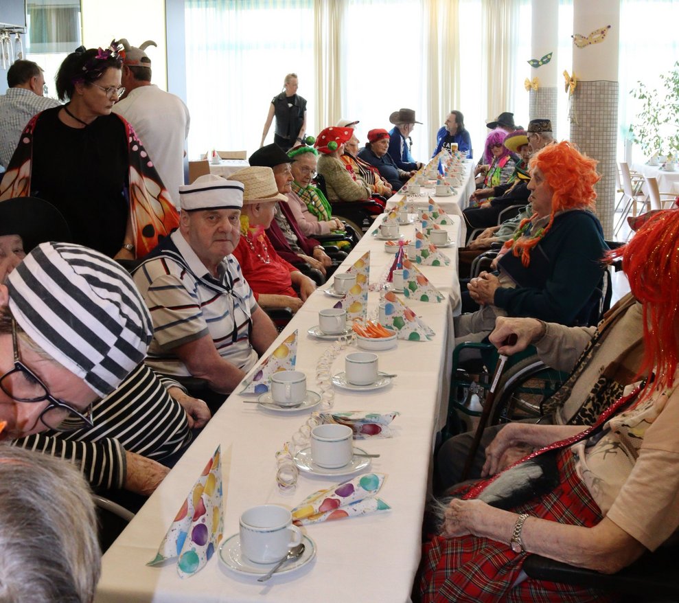 Kunterbunter Faschingsausklang