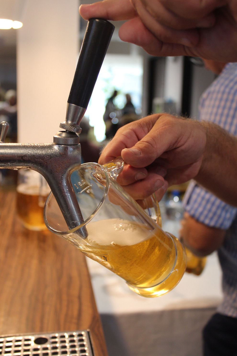 Bier zapfen will gelernt sein!