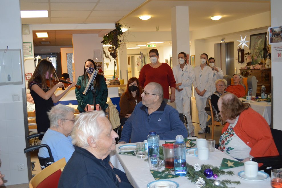 Weihnachtsfeier im PBZ Klosterneuburg