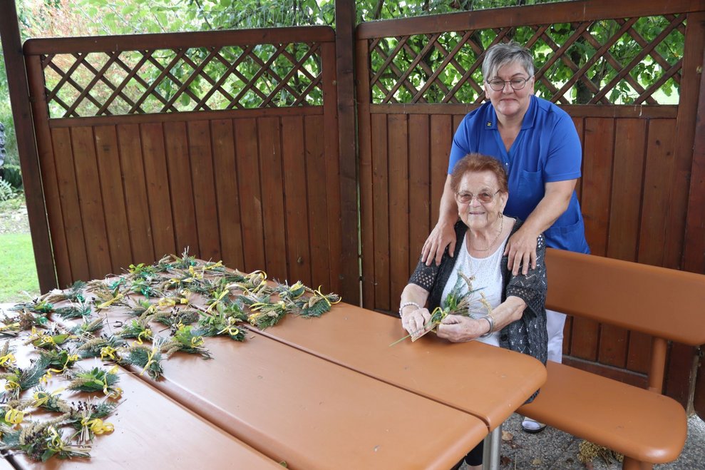 Erntedankfest mit Kräuterweihe