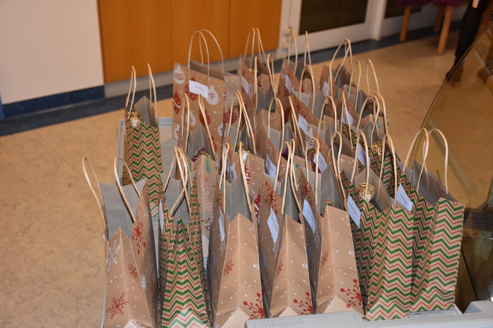 Geschenke für unsere Freiwilligen Helfer