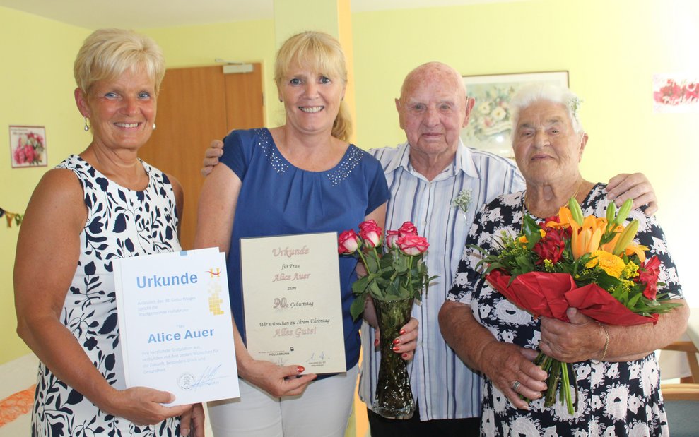 Geburtstag und vereinte Herzen