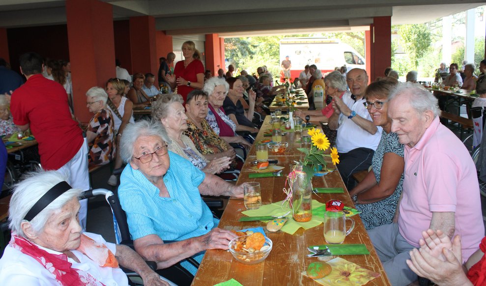 Sommerfest im Pflegezentrum