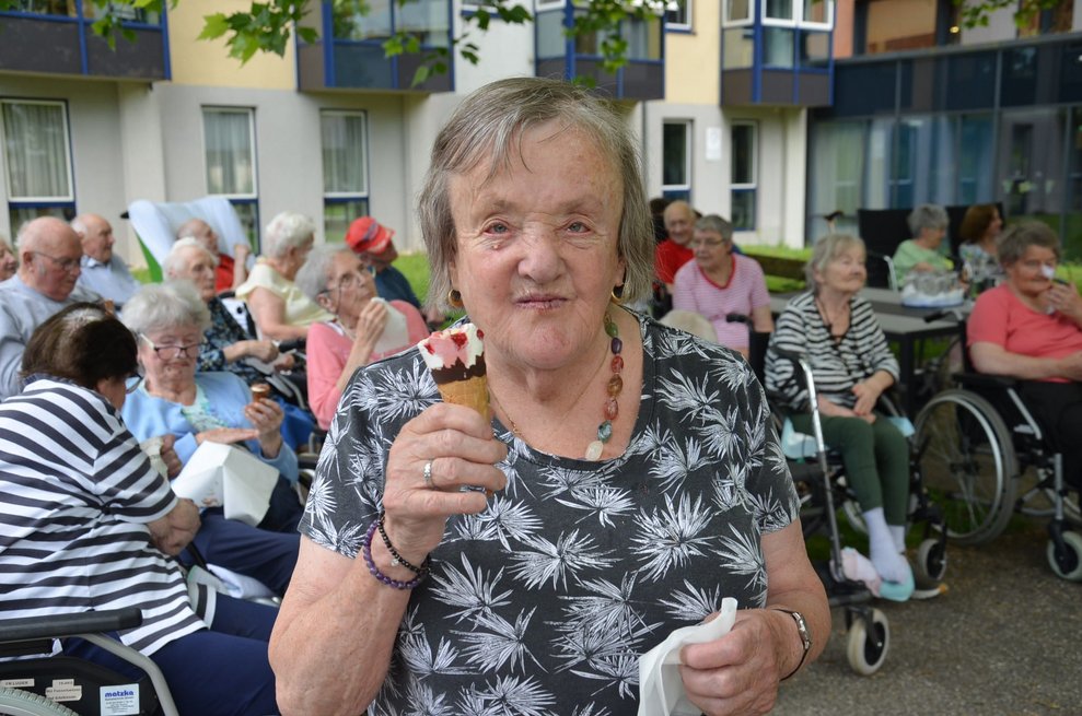 Eine Frau