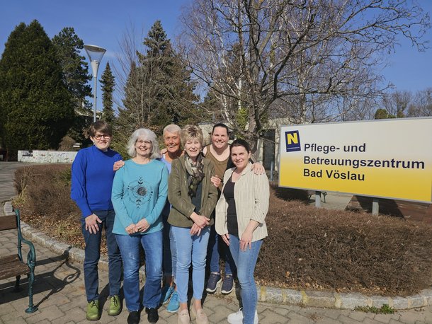 Ein Teil des ehrenamtlichen Teams des PBZ Bad Vöslau. Ein Teil des ehrenamtlichen Teams des PBZ Bad Vöslau.