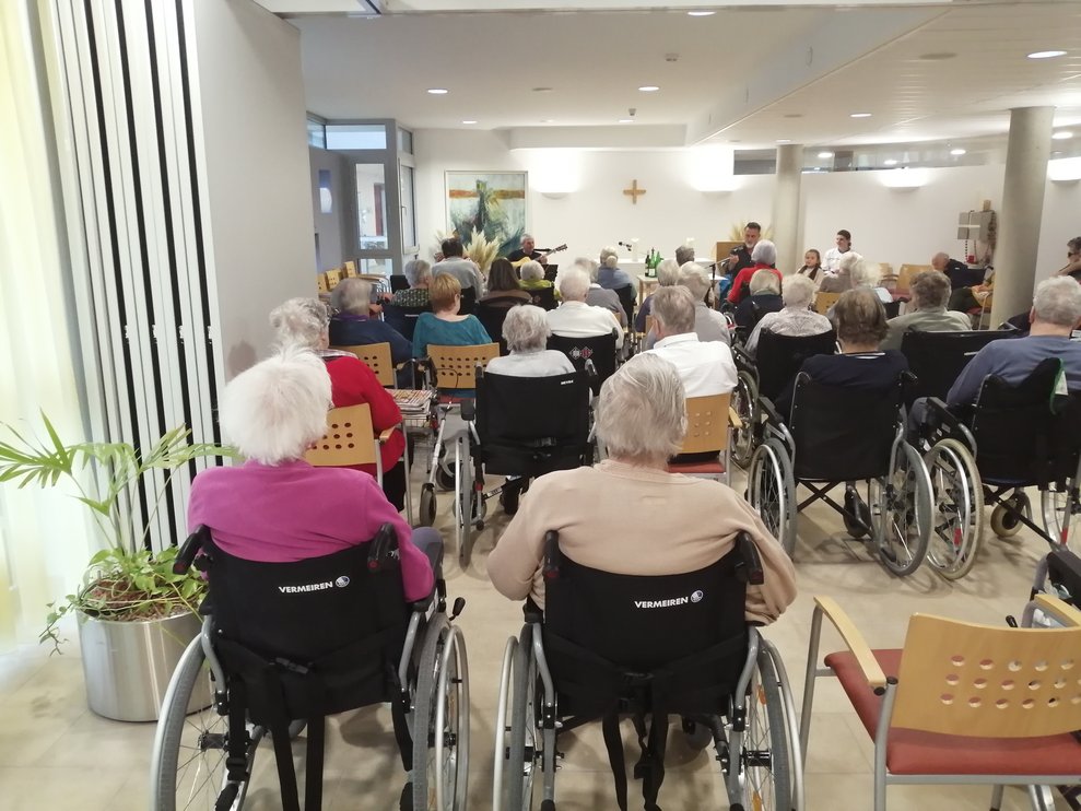 Blick über die Zuhörer