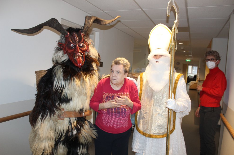 Nikolaus & Krampus zu Besuch