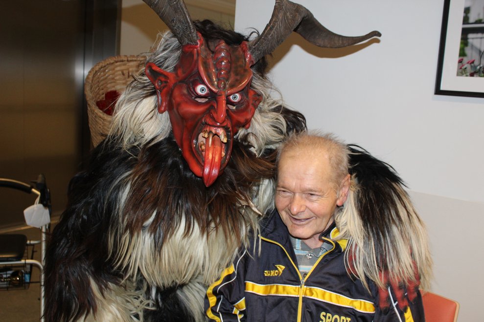 Nikolaus & Krampus zu Besuch