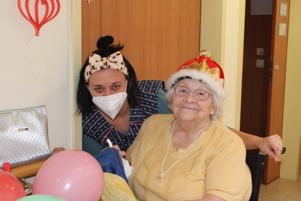 Faschingsdienstag im Pflegezentrum