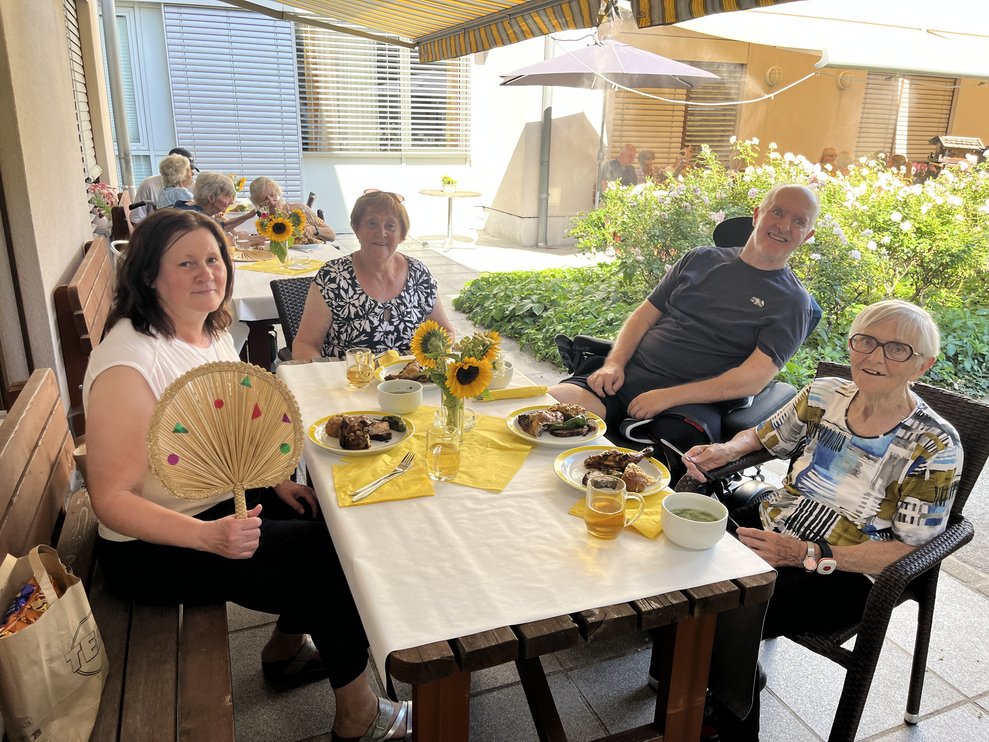 Grillfeier im PBZ