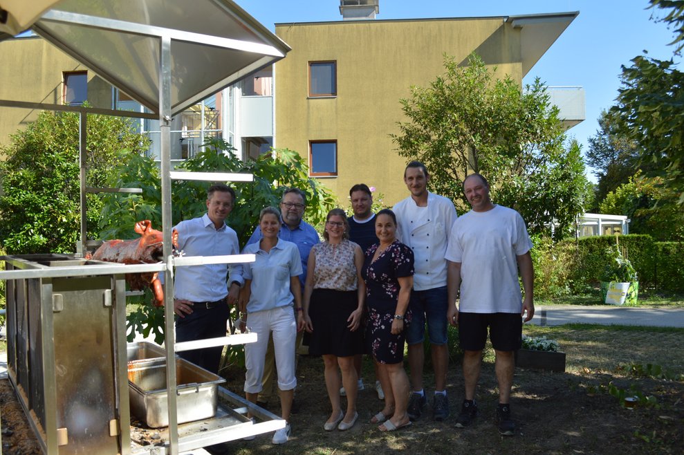 Grillfeier im PBZ Klosterneuburg