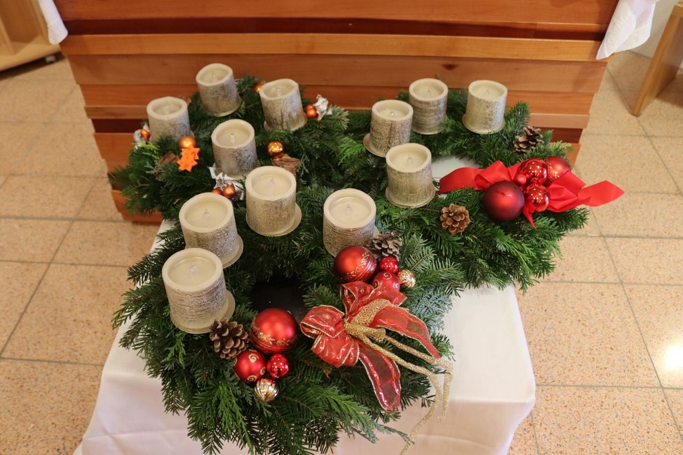 Adventkranzweihe
