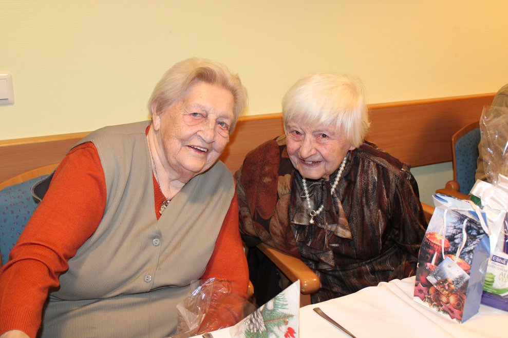 Vorweihnachtsfeier im Pflegezentrum