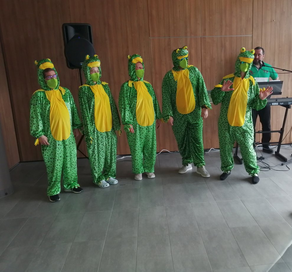 Quak, quak, quak, quak!