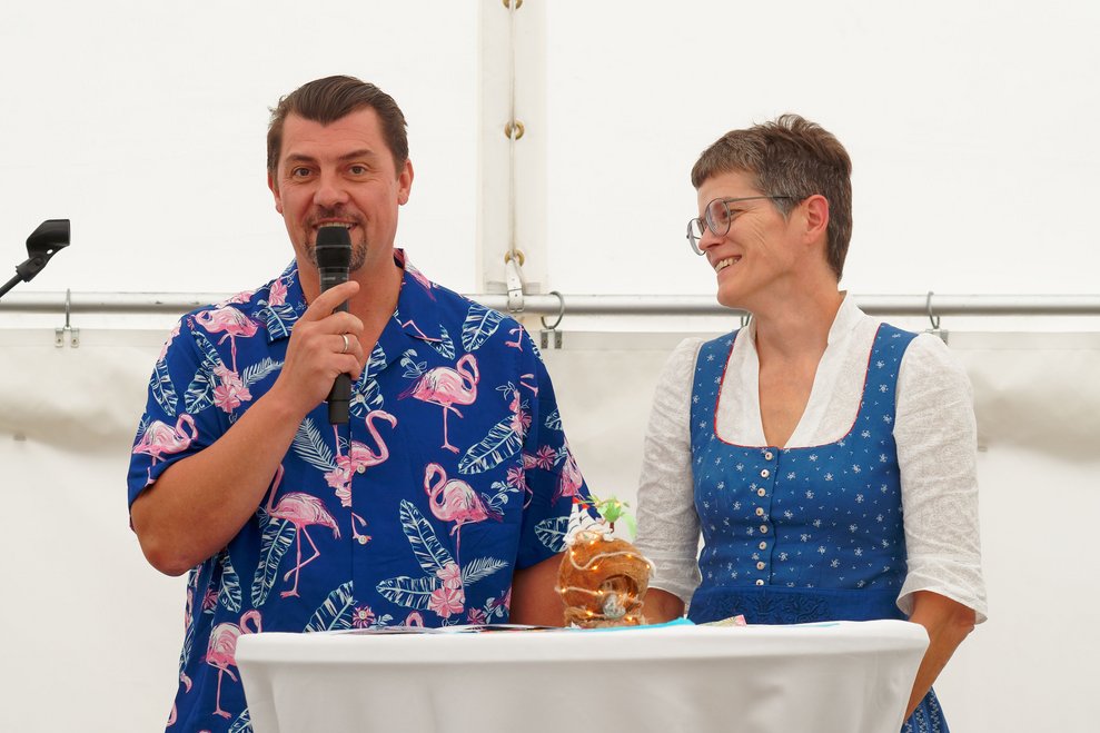 Rainer Hirschmann und Roswitha Astner.