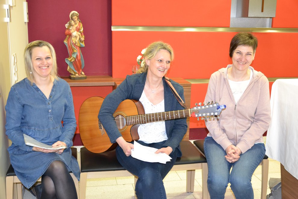 Die Geschwister Vierklang, umrahmten die Gedenkfeier musikalisch.