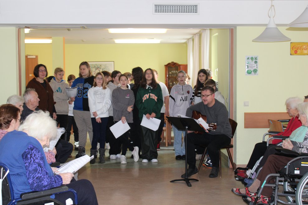 Singen mit MittelschülerInnen