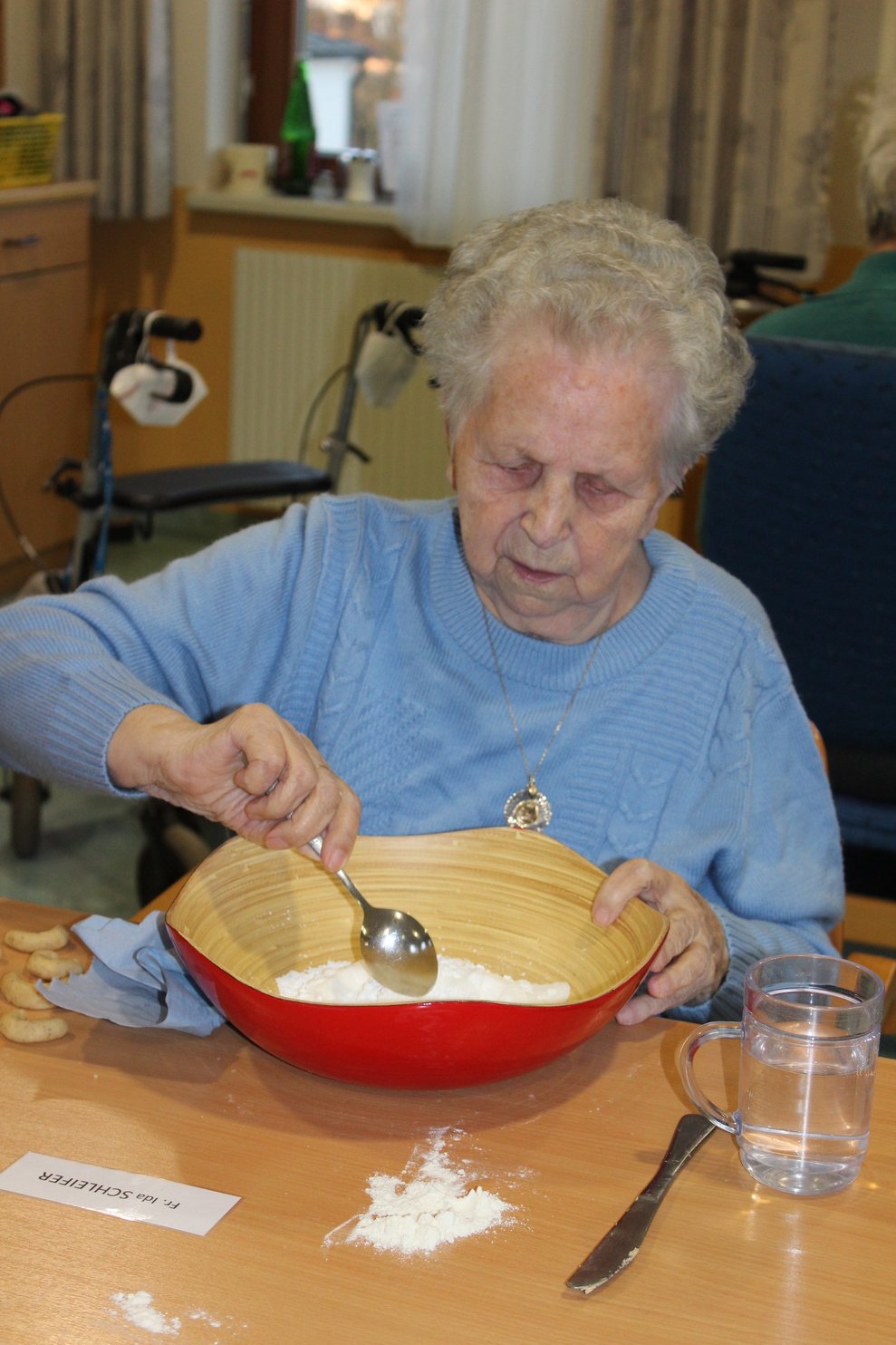 Krapferl backen